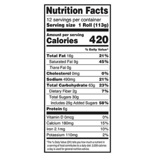 Big Texas Cinnamon Roll (4 oz., 12 pk.) pack of 2 2