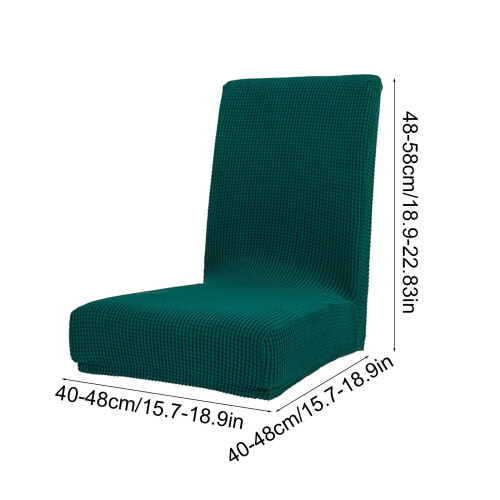 Green Polyester Stretch Chair Cover – Full Coverage 2