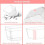 Set di organizer per cassetti in plastica trasparente, 25 pezzi, 4 misure 3