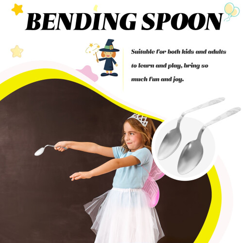 Homoyoyo trick bendable spoon Iron 12Pcs 2