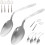 Homoyoyo trick bendable spoon Iron 12Pcs 4
