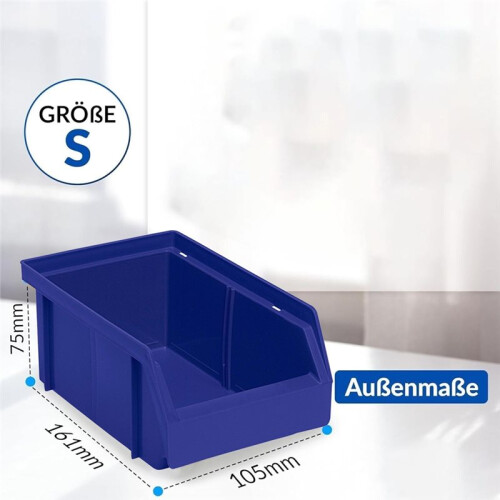 High-Quality Storage Box, Warehouse Plastic Box, Small Repackaging Box -  - 161X105X75MM