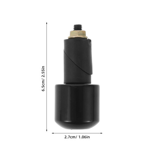 Motorcycle Handlebar End Plugs Round 1 Pair 1