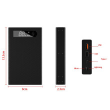 5 X 18650 Mobile Power Box Abnehmbare 18650 Batterie Halter Ladebox Laden QC 3.0 PD DIY Shell-5