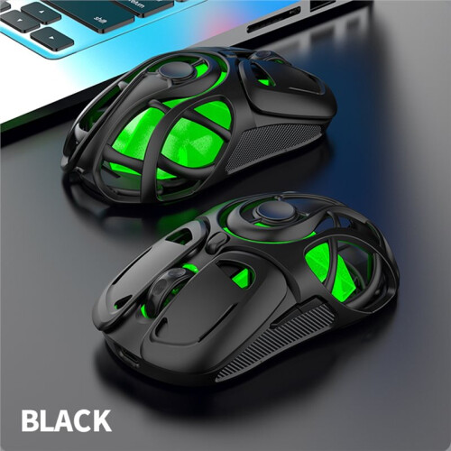 Mouse Wireless  Tri-Mode BT/2.4G/Cablato 10000 DPI 1000Hz Mouse da Gioco Universale per Android IOS PC Laptop A 1