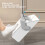 Broom and Dustpan Set Long Handle for Home Indoor Sweeping 4