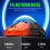 Mouse Wireless  Tri-Mode BT/2.4G/Cablato 10000 DPI 1000Hz Mouse da Gioco Universale per Android IOS PC Laptop A 5