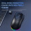 Rechargeable Wireless Gaming Mouse with Charging Dock  2.4G Dual Mode Backlight Ergonomic Design Game Mouse A 6