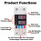 1pc  Circuit Breaker, Adjustable Voltage and Current Protection,AC Disconnect Current Adjustable Voltage Protector 4