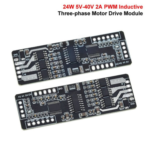 BLDC 24W Motor Driver Board 5-40V 4A Speed Controller with Hall Sensor Control Brushless  Motors,PWM Adjustable Module 2