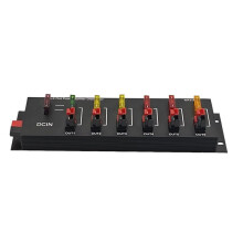 RV Accessories 1 in 6 Connector Power Divider Power Board,40A Power Pole Distribution Block,Powerpole Distribution Block