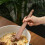 Teak Spatula with Hanging Rope 1 Piece 4