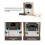 Music Frame CD Player - Wall-Mounted  Speaker with LED Ambient Light and Built-in Speaker Dynamic Art Frame 7
