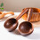 1pcs Boki-Style Long-Handle Wooden Spoon - Eco-Friendly, Heat-Resistant Kitchen Essential 2