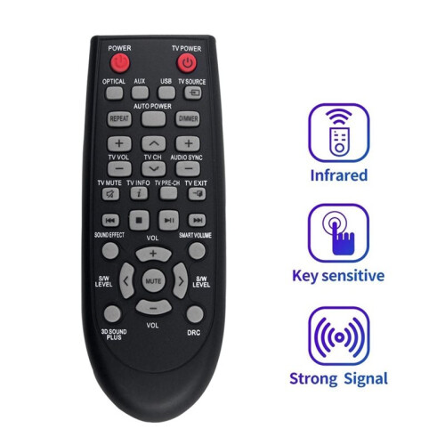Replace AH59-02548A Remote Control for  Sound Bar Home Theater Sub Remote Control 1