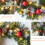 Pre-Lit 50cm Artificial Christmas Wreath with 40 LEDs 2