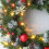 Pre-Lit 50cm Artificial Christmas Wreath with 40 LEDs 5