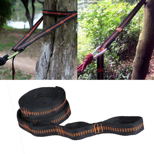 Adjustable Tree Hanging Hammock Straps, Blue (2 Count) 1