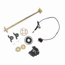 33.4in ATV Axle Kit 19Pcs Sprocket Brake Chain