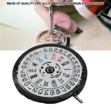 NH36A/NH36 Watch Movement Three-Needle Double-Calendar High-Precision Automatic Mechanical Movement Instead of 7S36