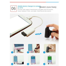 2.4G Draadloze Vingerringmuis Ergonomische Handheld Optische Reismuizen (Blauw)