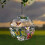 Butterfly Pendant Light Modern Metal Sphere 1 Pack 4