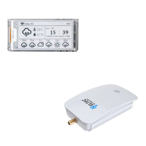 H ELTEC AUTOMATION Meshtastic  Wi-Fi Vision Master E213 E-Ink LoRa Node with HT-M7603 LoRa Gateway 868mhz EU PLUG 2