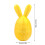 3D Printed Fillable Easter Egg with Rabbit Ears 7 Inch 2