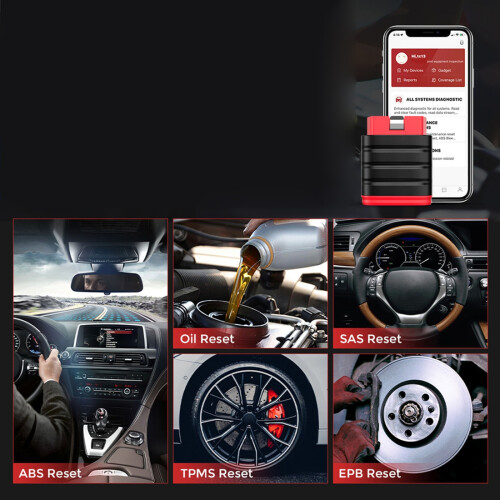 Thinkcar Thinksafe OBD2  Scanner Full System Code Reader SAS TPMS EPB ABS Oil Reset Car Diagnostic Tools PK Thinkdiag 1