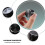 Black Aluminum Volume Control Amplifier Knob Wheel 6