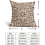 Καφέ μαξιλαροθήκες Boho 20x20", Vintage εκτύπωση λουλουδιών, λινά τετράγωνα μαξιλάρια, 5