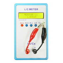 LC-200A Handheld Induktor & Kondensator Digitales LCD-KapazitäTs-InduktivitäTsmessgeräT LC-Meter 1PF-100MF 1UH-100H