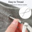 Drawstring Threader Tool Set with Spring Needle - DIY Rope Threader Clip for Hoodies Pants Drawstring Replacement(LR 2 PCS) 5