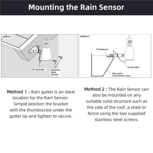 Rain Sensor Automatically Interrupt Watering System for Garden Intelligent Automatic Agricultural Garden Irrigation 2