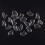 20 pcs Soft Nail Caps For Cat Pet Claw Control Paws off + Adhesive Glue -Transparent,Size M 2