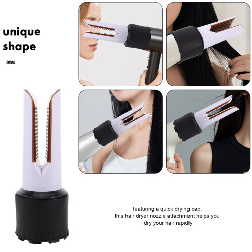Bocal para Secador de Cabelo Branco PC1 - Secagem Rápida 2