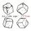Whiskey Plastic Silicone Cream Square Block Container Easy Release Modern Makers Silicone Mold Bucket Box 7