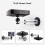 Projector Wall Mount Bracket Multi‑Angle Adjustable Foldable Aluminum Alloy Wall Support, Universal Projector Stand 9
