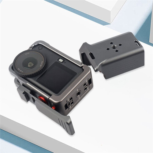 Metal Rabbit Cage Expansion Mount Bracket for  Action 6 , Anti‑Fall Protective Frame, Camera Cage Accessories Kit 1