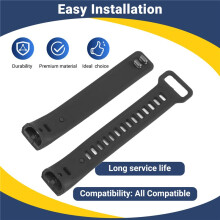 Silicone Watch Band Bracelet Strap for Band2 Pro/ Band2/ ERS-B19/ERS-B29 Smartwatch Accessories Watch Strap Wristband Black