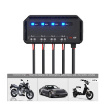 Auto Zekeringkast LED Knipperlicht Waterdichte Zekering Junction Box 12V Geschikt voor Auto Motor Elektrisch Voertuig