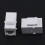 RJ45 Connector  Jack Cat6 RJ45 Extension Coupler Ethernet Network LAN Cat 6 Coupler Jacks Extend Adapter(White) 7