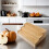3-Tier Non-Expandable Bamboo Spice Rack Step Shelf Cabinet Organizer 6