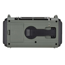 Hanrongda Hrd-905 Fm Multiband Radio BäRbar Laddningsbank StöDer Solar Charging Belysning BäRbar Radio Sos Alarm-A