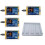 Minerador NerdMiner NMMiner 4X 1060KH/S Atualizado + Suporte para 4 Slots, Tela Inteligente de 2,8 Polegadas, Ideal para Bitcoin, Criptomoedas e 2
