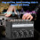 4 Channel Stereo Audio Mixer Support RCA Input and Output  Passive Stereo Mixer with Separate Volume Controls 4
