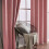 Cortinas blackout de veludo com isolamento térmico rosa blush, 52x90 polegadas, conjunto de 2, com ilhós, para home theater, quarto de menina, 6