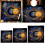 Moon & Sun Tarots Card Tablecloth Divinations Card Table Cloth Tapestry 2