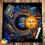 Moon & Sun Tarots Card Tablecloth Divinations Card Table Cloth Tapestry 7