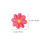 DEEPCRAFF Crochet Flowers Applique Assorted Color 22Pcs 4